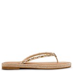 WOMENS AALIYAH THONG SANDAL - SAND