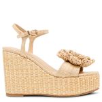 WOMENS SASSSY WEDGE SANDAL - NATURAL