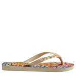WOMENS FARM RIO FLIP FLOPS - YELLOW