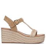 WOMENS ANNIKA PLATFORM SANDAL - NATURAL