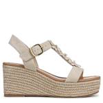WOMENS ANNIKA 2 PLATFORM SANDAL - WHEAT