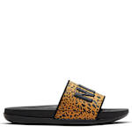 WOMENS OFF COURT SLIDE SANDAL - LEOPARD