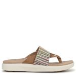 WOMENS ALL DAY PLATFORM FLIP FLOP SANDAL - CORAL