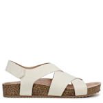 WOMENS LUNA WEDGE SANDAL - OFF WHITE