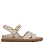 WOMENS TIMELESS FUN FLAT SANDAL - BEIGE