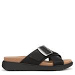 WOMENS PIPER CRISS CROSS SANDAL - BLACK