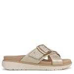 WOMENS PIPER CRISS CROSS SANDAL - GOLD