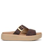 WOMENS MADISON CLOUD SLIDE SANDAL - DARK BROWN