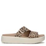 WOMENS MADISON CLOUD SLIDE SANDAL - LEOPARD