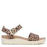 WOMENS TIME OFF SKY WEDGE SANDAL - TAN