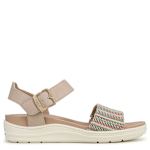 WOMENS TIME OFF SKY WEDGE SANDAL - LATTE