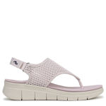 WOMENS EPIC THONG WEDGE SANDAL - LILAC