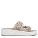 WOMENS VIV SLIDE WEDGE SANDAL - TAUPE