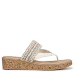 WOMENS BIRDIE THONG SANDAL - TAN