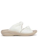 WOMENS CARING COMFORT SLIDE - WHITE
