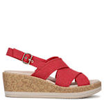 WOMENS RYE SLING BACK SANDAL - RED