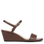 WOMENS SAWYER WEDGE SANDAL - CHOCOLATE