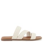 WOMENS RAVEN SLIDE SANDAL - WHITE