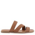 WOMENS RAVEN SLIDE SANDAL - BROWN