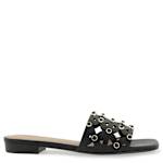 WOMENS AIMEE SLIDE SANDAL - BLACK