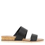 WOMENS DANSEL SLIDE SANDAL - BLACK