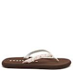 WOMENS SUNSET FLIP FLOP - NATURAL