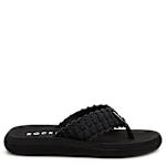 WOMENS SPOTLIGHT FLIP FLOP - BLACK