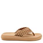 WOMENS SPOTLIGHT FLIP FLOP - CAMEL