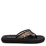 WOMENS SPOTLIGHT FLIP FLOP - BROWN