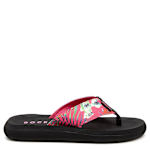 WOMENS SPOTLIGHT FLIP FLOP - BRIGHT PINK