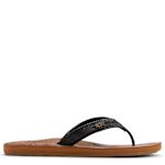 WOMENS LILI III THONG SANDAL - BLACK