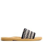 WOMENS RIVIERA SLIDE SANDAL - BLACK