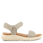 WOMENS ELLEWOOD SANDAL - CHAMPAGNE