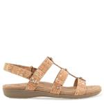 WOMENS VEGA FLAT SANDAL - NATURAL