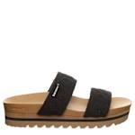 WOMENS MANDY SLIDE SANDAL - BLACK