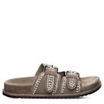 WOMENS ANYA SLIDE SANDAL - MOCHA