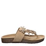 WOMENS COSIMA FOOTBED SANDAL - FRAPPE