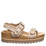 WOMENS GABRIELLE WEDGE SANDAL - NATURAL