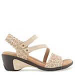 WOMENS GRACIE WEDGE SANDAL - LATTE