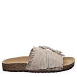 WOMENS PERLA FOOTBED SLIDE - WHEAT