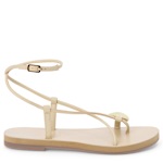 WOMENS CASSIAN ANKLE WRAP SANDAL - NATURAL