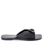WOMENS MACKENZIE SLIDE SANDAL - BLACK