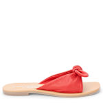 WOMENS MACKENZIE SLIDE SANDAL - RED