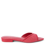WOMENS JESS SLIDE SANDAL - RED