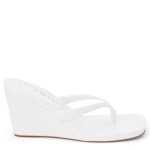 WOMENS MURPHY WEDGE THONG - WHITE