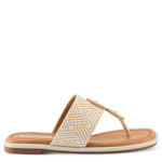 WOMENS KAHLI FLIP FLOP SANDAL - BEIGE