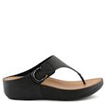 WOMENS OCEANFRONT-LUX THONG SANDAL - BLACK