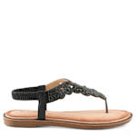 WOMENS PARRY THONG SANDAL - BLACK