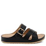 WOMENS ELIZA SLIDE SANDAL - BLACK
