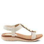 WOMENS MISETTA SANDAL - OFF WHITE